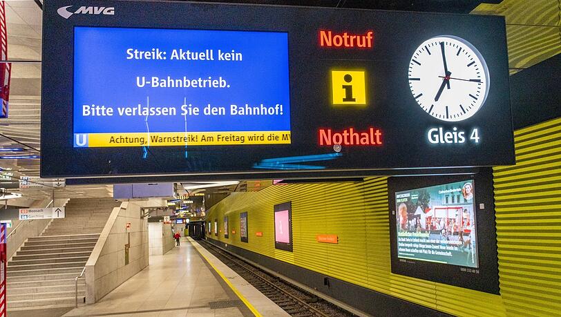 Sieht es in München schon bald wieder so aus wie 2023? Glaubt man der Gewerkschaft, wird es in den nächsten Tagen definitiv wieder soweit sein. Sieht es in München schon bald wieder so aus wie 2023? Glaubt man der Gewerkschaft, wird es in den nächsten Tagen definitiv wieder soweit sein.