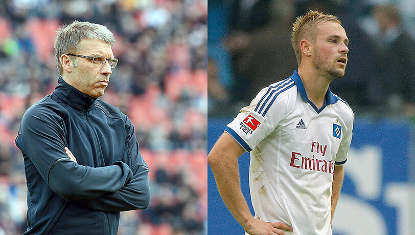 Maximilan Beister (rechts) spielte in den Planungen von HSV-Sportchef Peter Knäbel keine Rolle mehr. Maximilan Beister (rechts) spielte in den Planungen von HSV-Sportchef Peter Knäbel keine Rolle mehr.