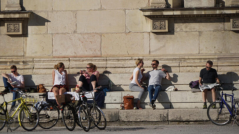 Der Frühling ist endgültig in München angekommen - weitere Bilder.