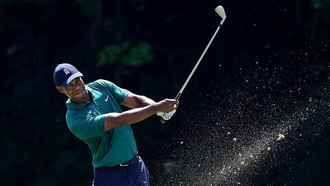 Tiger Woods aus den USA hat am dritten Tag eine 71er-Runde hingelegt.