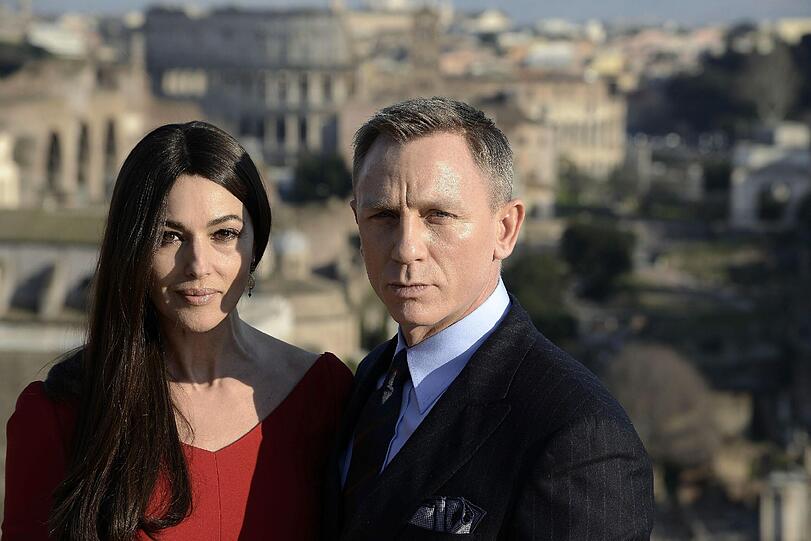 Monica Bellucci und "Spectre"-Co-Star Daniel Craig