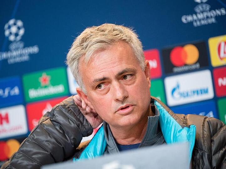 Trainer José Mourinho von Tottenham. Foto: Matthias Balk/dpa