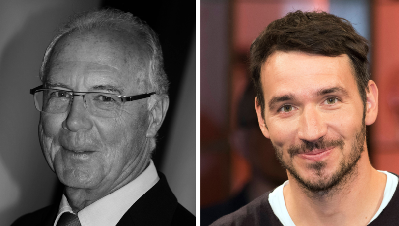 Felix Neureuther verabschiedete sich von Franz Beckenbauer