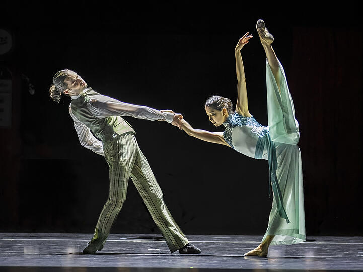 "Der große Gatsby" im Deutschen Theater.