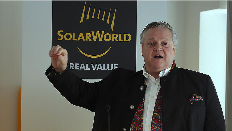 Solarworld-Boss Frank Asbeck. Solarworld-Boss Frank Asbeck.