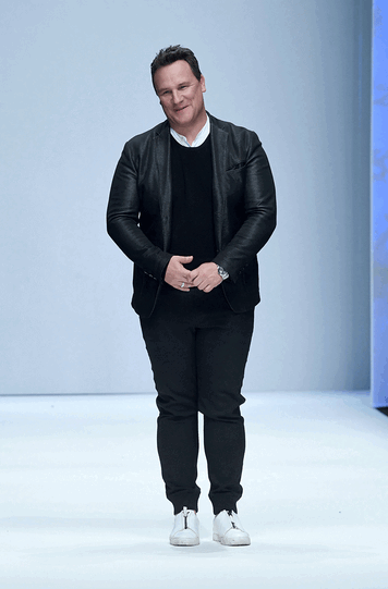 Designer Guido Maria Kretschmer lud zu seiner Show.
