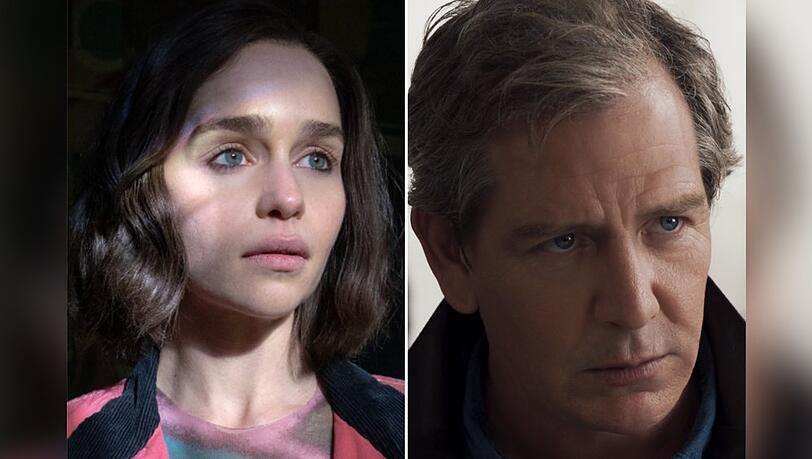 Talos (Ben Mendelsohn) versucht in "Secret Invasion", seiner Tochter G'iah (Emilia Clarke) ins Gewissen zu reden.