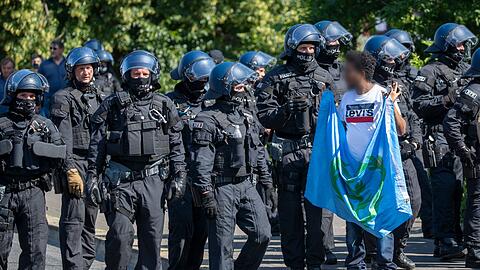 Die gewaltsamen Proteste richteten sich gegen Veranstaltungen in Zusammenhang mit Eritrea. (Archivbild)