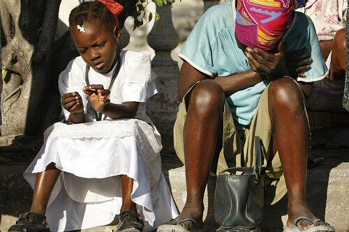 Jeder Cent wird in Haiti gebraucht.