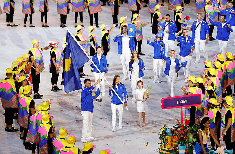 Beeindruckende Eröffnungsfeier der Olympischen Spiele in Rio. Die Bilder aus dem Maracana-Stadion.