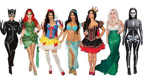 Halloween-Bilder der Stars: Kim Kardashian
