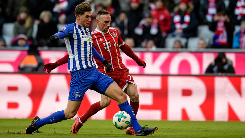 Franck Ribéry: Note 5. Durfte gegen Istanbul nur ein paar Minuten mitmachen. Gegen die Hertha mit hoher Laufbereitschaft, aber schlechtem Abschluss. Das 1:0 hätte sein Ding sein müssen (36.). Sehr schwacher Auftritt des Franzosen &ndash; keine Empfehlung für einen Stammplatz. Musste nach 68 Minuten runter.