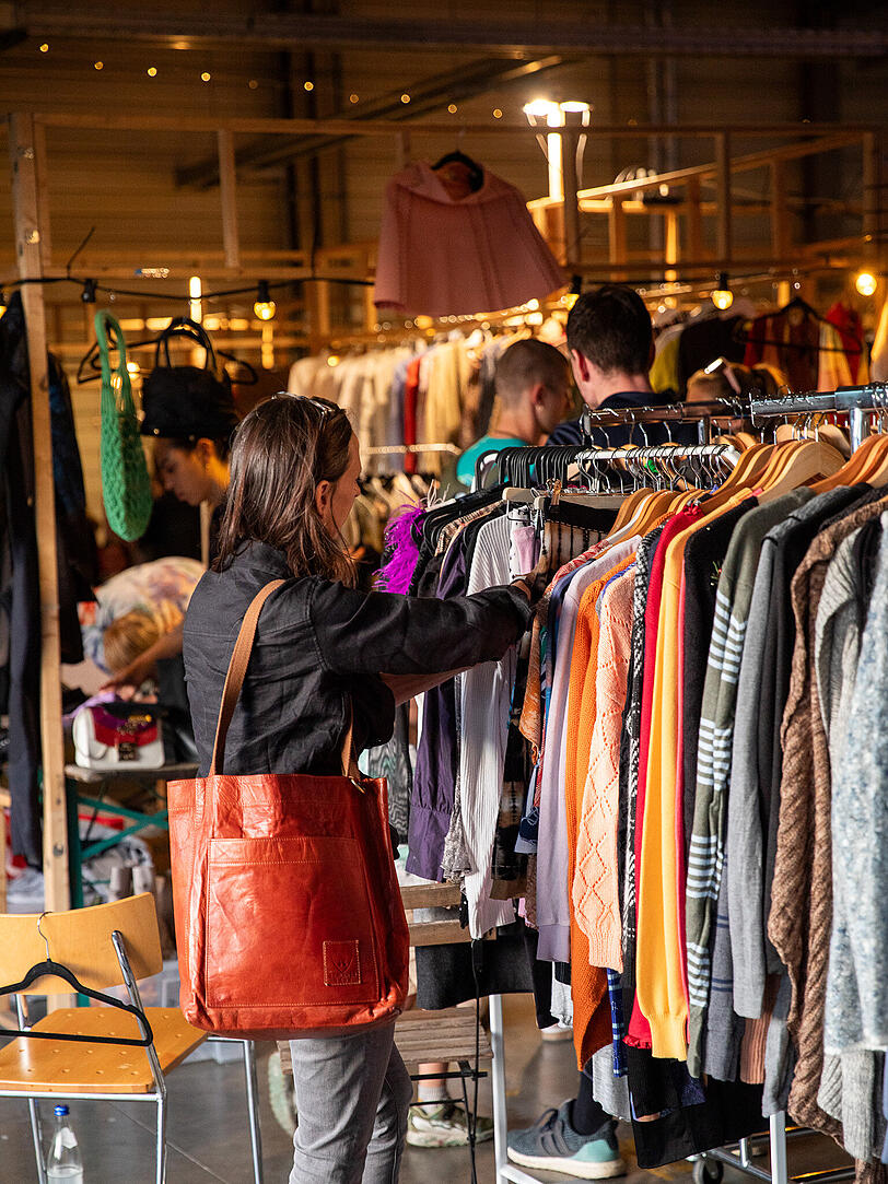 Am Wochenende gibt es viele Flohm&auml;rkte.