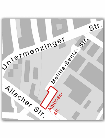 Hier verläuft die Ambossstraße.