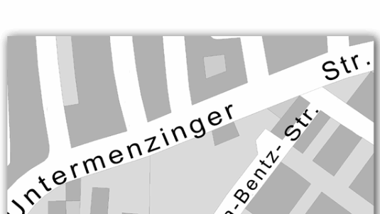 Hier verläuft die Ambossstraße. Hier verläuft die Ambossstraße.