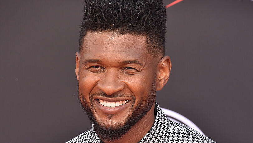 Usher während eines Events in Los Angeles. Usher während eines Events in Los Angeles.
