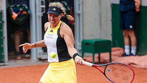Angelique Kerber musste sich in der ersten Runde der French Open Arantxa Rus geschlagen geben.