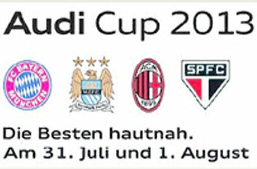 Der Audi-Cup 2013.