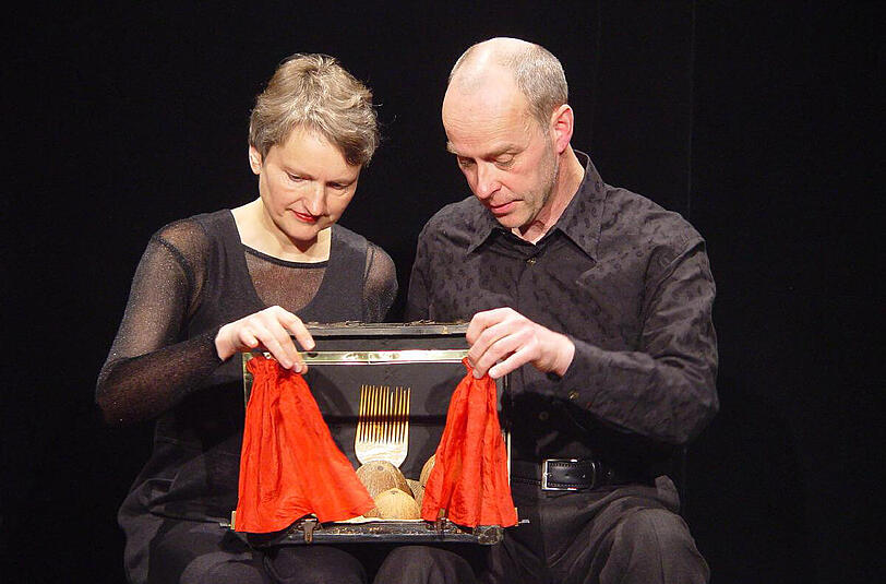Hedwig Rost und Jörg Baesecke.
