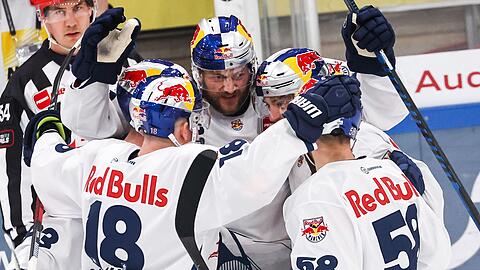 Der EHC Red Bull München setzte sich deutlich in Ingolstadt durch und holte sich den zweiten Sieg in der Finalserie.