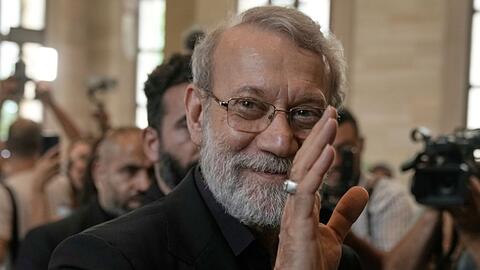 Der von Israel get&ouml;tete Generalsekret&auml;r des iranischen Sicherheitsrates, Ali Laridschani, im Libanon. (Archivbild)