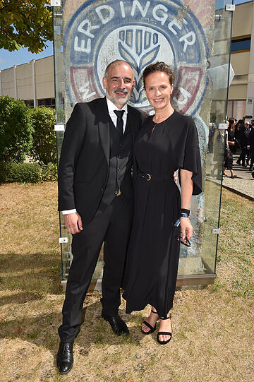 Dr. Stefan Kreisz (CEO Erdinger) mit Frau Renate