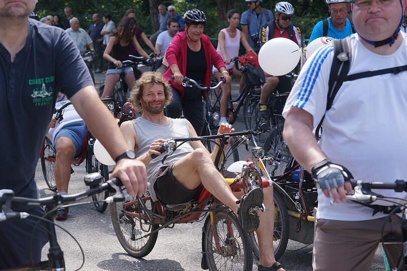 Weitere Bilder der BR-Radltour durch München.
