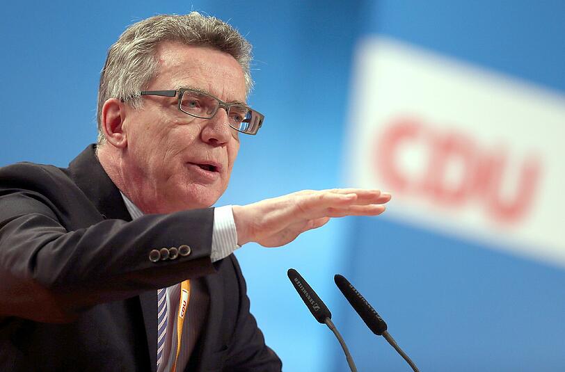 Deutschland wird beim Treffen in Riga von Innenminister Thomas de Maiziere vertreten.