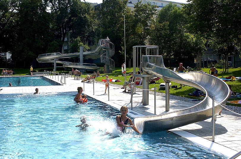 Der Sommer kommt: Auch hier im Prinzregentenbad startet die Saison am 1. Mai.