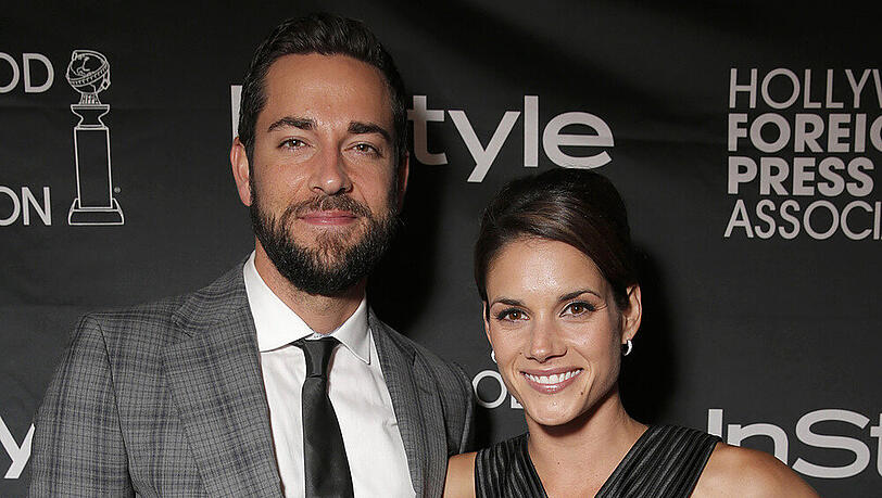 Bessere Zeiten: Zachary Levi und Missy Peregrym bei einer Veranstaltung im September 2014 Bessere Zeiten: Zachary Levi und Missy Peregrym bei einer Veranstaltung im September 2014