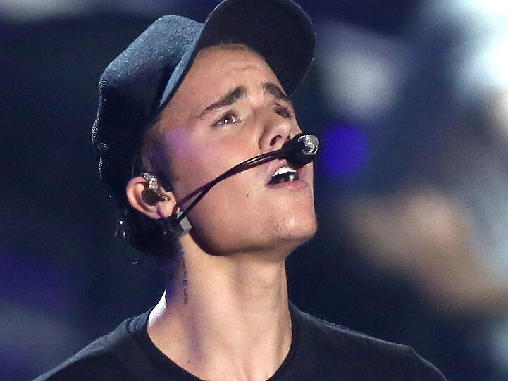 Justin Bieber bei den MTV Video Music Awards