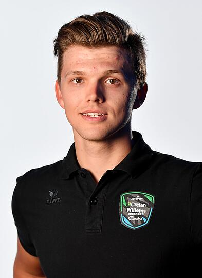 Der belgische Radprofi Michael Goolaerts vom Véranda's Willems-Crelan Team, aufgenommen bei der Präsentation des Teams. Goolaerts ist tot. Der 23-Jährige starb nach einem Herzstillstand während des Frühjahrsklassikers Paris-Roubaix in einem Krankenhaus in Lille. Er war nach einem Sturz auf einer Kopfsteinpflaster-Passage gut 148 Kilometer vor dem Ziel noch an der Strecke wiederbelebt worden.