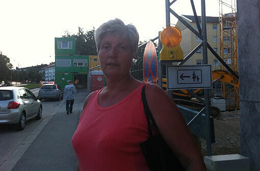 Anwohnerin Karin Glaser (57) ist empört: