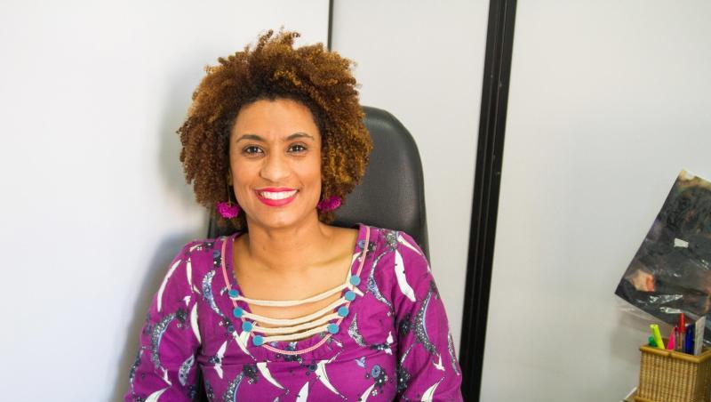 Marielle Franco war am 14. März 2018 in ihrem Auto erschossen worden. Marielle Franco war am 14. März 2018 in ihrem Auto erschossen worden.