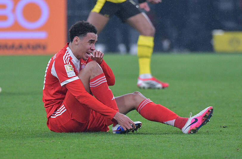Jamal Musiala ist nach seiner schweren Verletzung auf dem harten Weg zur&uuml;ck zu alter Top-Form.