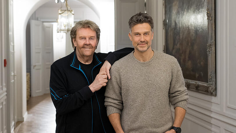 Howard Carpendale und sein Sohn Wayne: Er war es auch, der den S&auml;nger in seiner dunkelsten Phase dazu gebracht hat, sich in einer Klinik behandeln zu lassen.