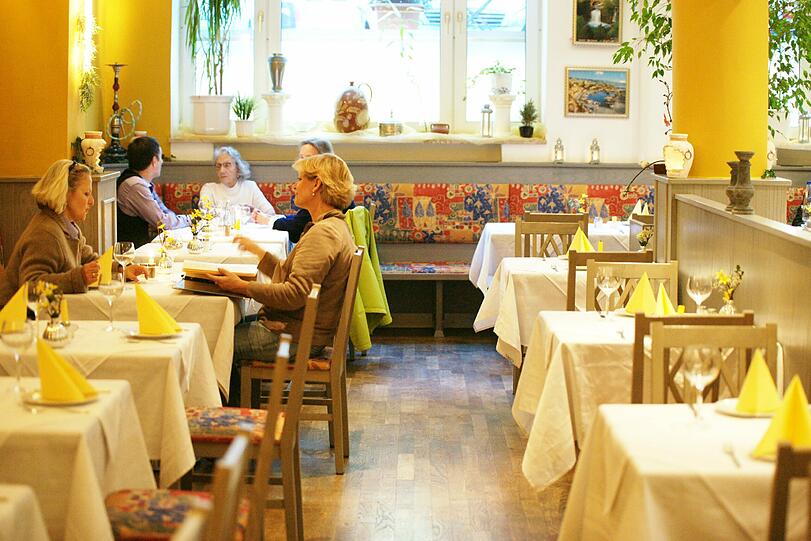 Mittags hat das &bdquo;Lina&ldquo; günstige Menüs auf der Karte.