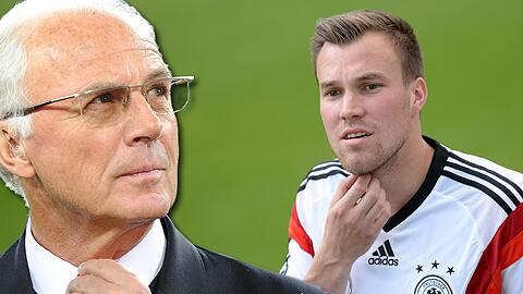 Der Kaiser findet, dass der Pinkel-Eklat von Kevin Großkreutz mit dessen Entschuldigung gegessen ist.