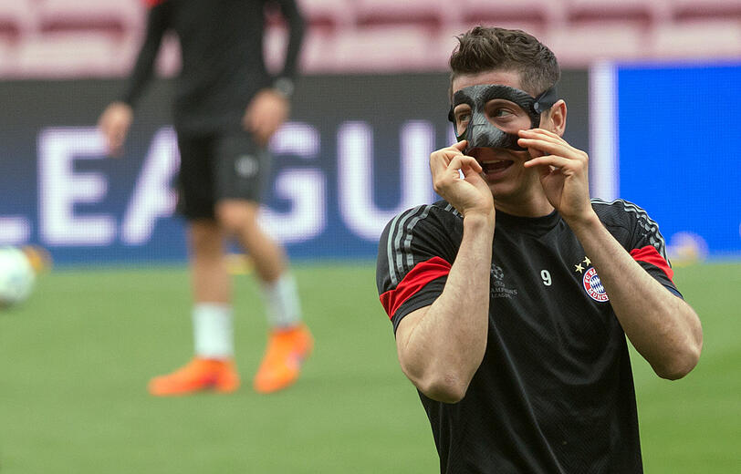 Die Bilder vom Abschlusstraining der Bayern!