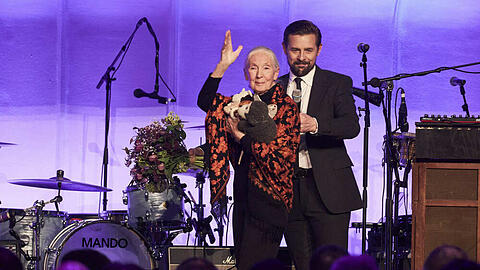 Best Brands Awards 2020: Keynotespeakerin Dr. Jane Goodall und Moderator Klaas Heufer-Umlauf