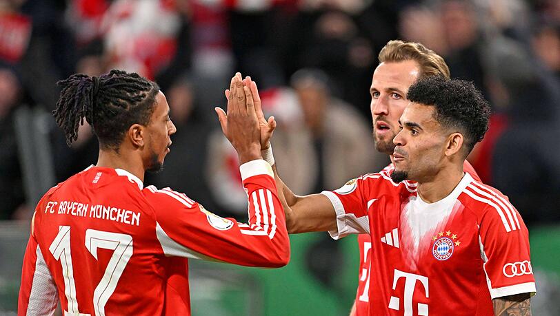 Ein feiner Fu&szlig;baller: Michael Olise, hier mit Luis D&iacute;az.