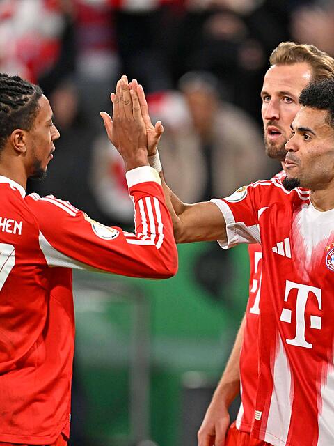 Ein feiner Fu&szlig;baller: Michael Olise, hier mit Luis D&iacute;az.