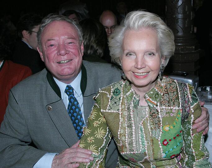 Carl-Peter Söhnges mit seiner Frau.