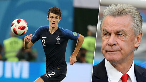 Hitzfeld über Frankreichs Pavard: "Kimmich ist spielerisch stärker."