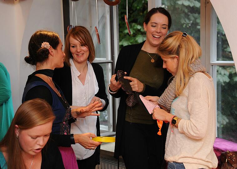 Kreatives Nähen, Basteln, Ratschen: Beim Kreativ-Event der "burda-style" wird jeder zu handwerklichem Talent inspiriert.