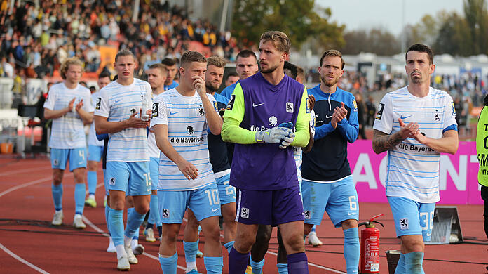 Der TSV 1860 verliert bei Tabellenschlusslich Bayreuth.