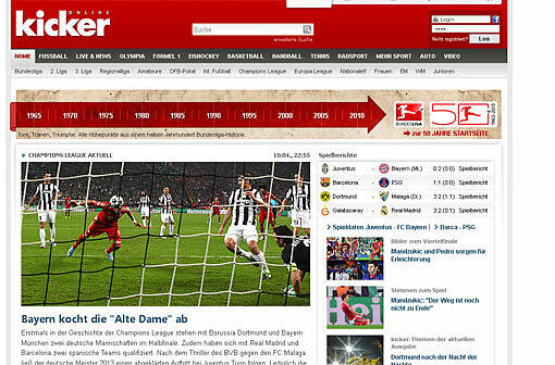 "Bayern kocht die alte Dame ab", schreibt der Kicker