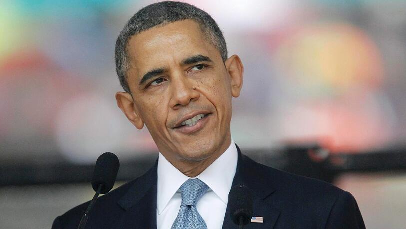 US-Präsident Barack Obama schickt die lesbische Tennislegende und Homosexuellenrechtlerin Billie Jean King nach Sotschi zu den Olympischen Winterspielen. Ein klares Signal des Präsidenten - hier bei der Trauerfeier für Nelson Mandela in Johannesburg. US-Präsident Barack Obama schickt die lesbische Tennislegende und Homosexuellenrechtlerin Billie Jean King nach Sotschi zu den Olympischen Winterspielen. Ein klares Signal des Präsidenten - hier bei der Trauerfeier für Nelson Mandela in Johannesburg.