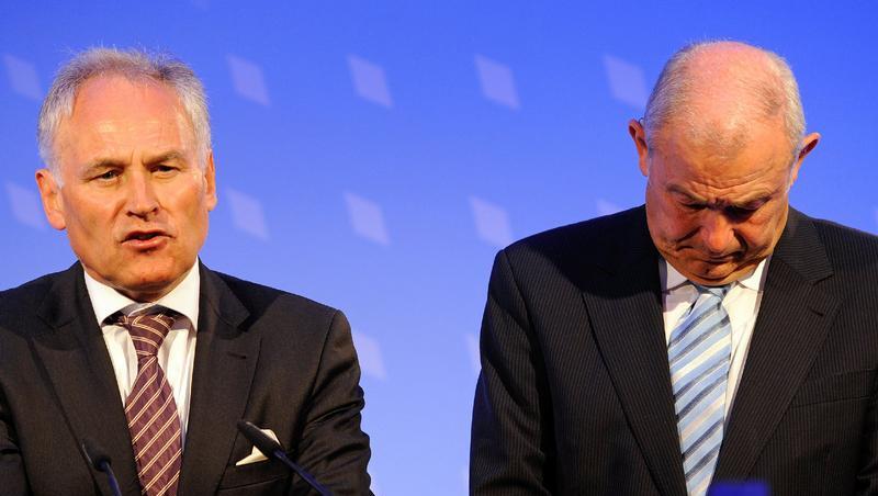Erwin Huber und Günther Beckstein wurden auch in Nürnberg abgestraft. Erwin Huber und Günther Beckstein wurden auch in Nürnberg abgestraft.