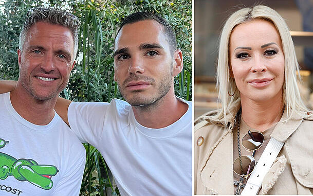 Ralf Schumacher liebt seit 2022 den Franzosen Etienne. Bis 2015 war er mit Cora Schumacher verheiratet. Ralf Schumacher liebt seit 2022 den Franzosen Etienne. Bis 2015 war er mit Cora Schumacher verheiratet.